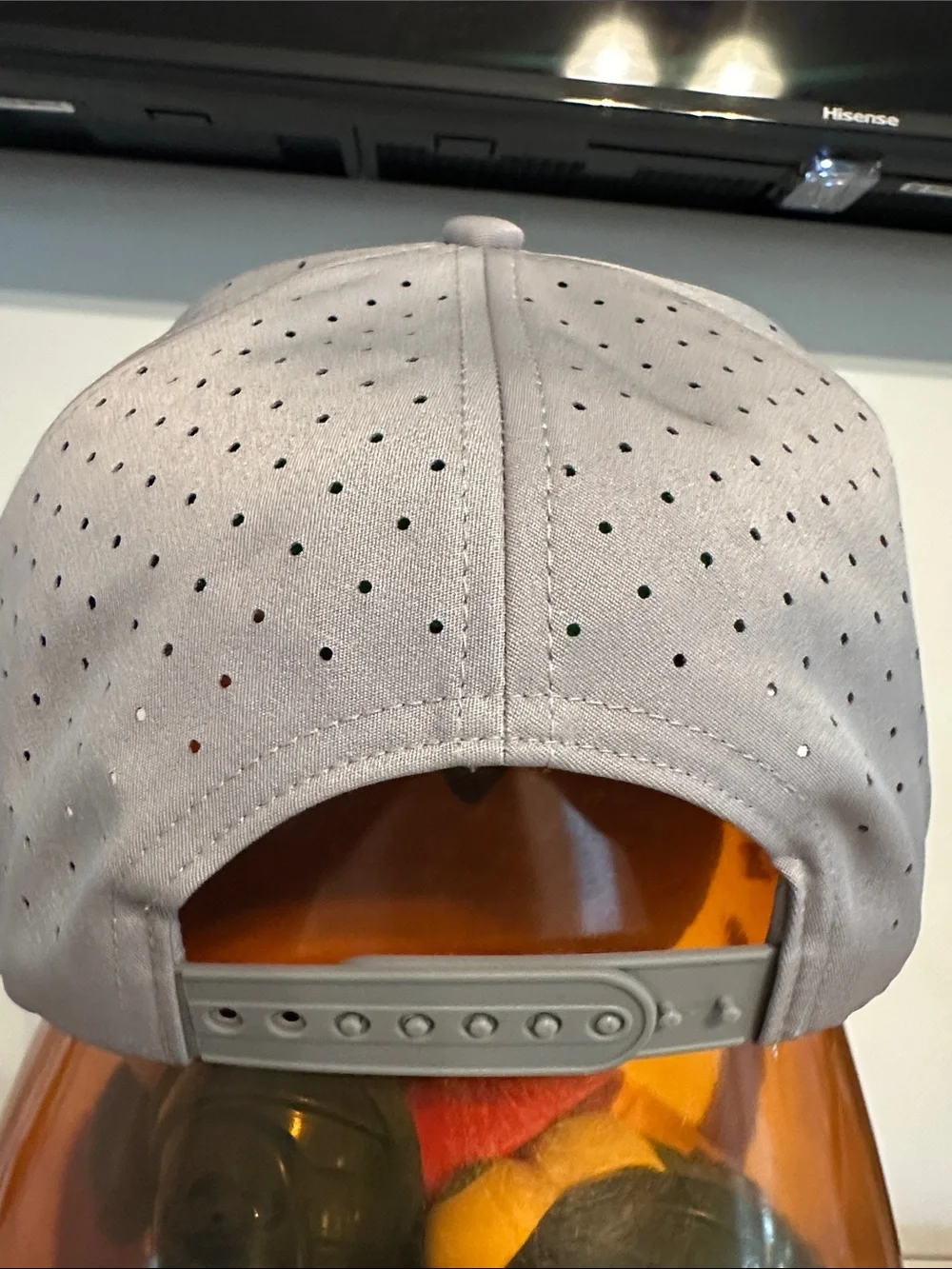 Waggle Flamingo Grey SnapBack Hat- NEW!! Golf